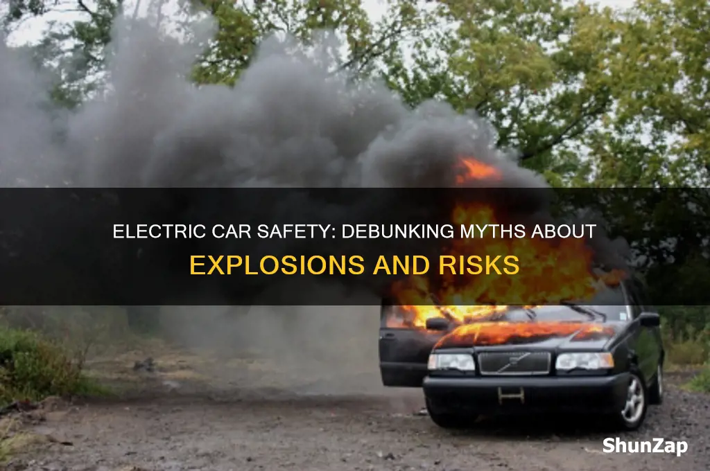 how often do electric cars blow up