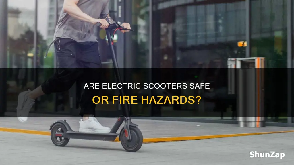 how often do electric scooters catch fire