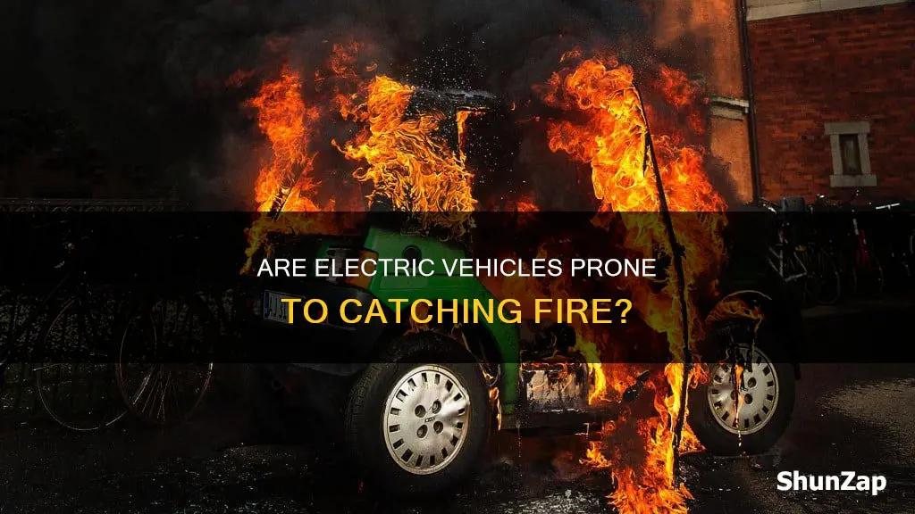 how often do electric vehicles catch fire