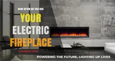 Cozy Evenings: The Frequency of Electric Fireplace Use