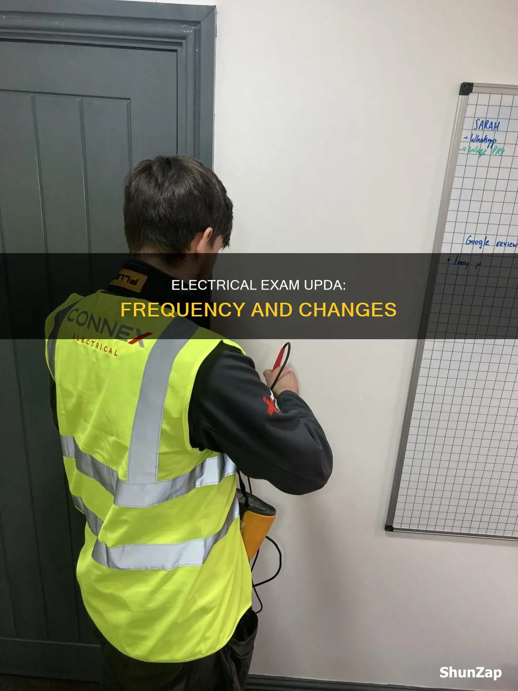 how often is the electrical exam upda