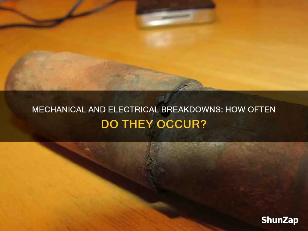how often mechanical and electrical break down