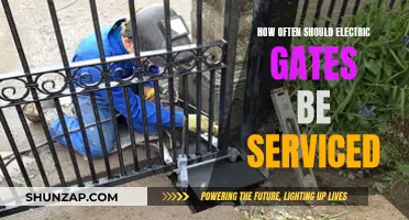 Electric Gates: Servicing Frequency for Optimal Performance