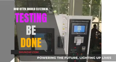 Electrical Testing: How Often is Enough?