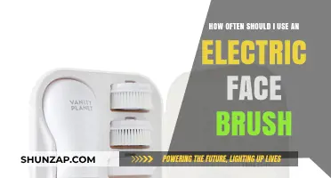 Revitalize Your Skincare: The Optimal Frequency for Electric Face Brushing