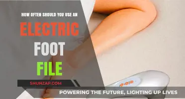 Effortless Foot Care: The Optimal Frequency for Using an Electric Foot File