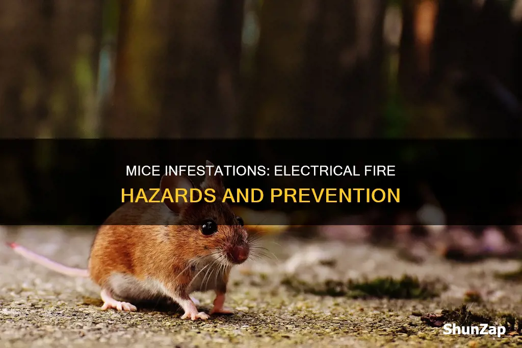 how often to mice cause electrical fires