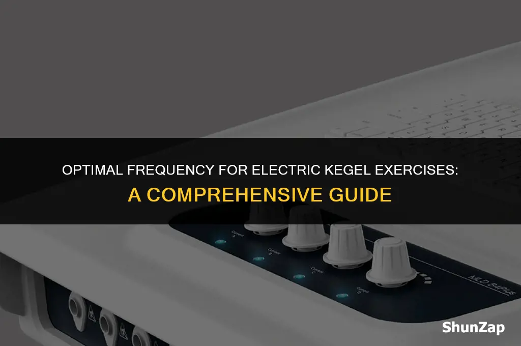 how often to use electric kegel