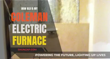 Finding the Age of Your Coleman Electric Furnace