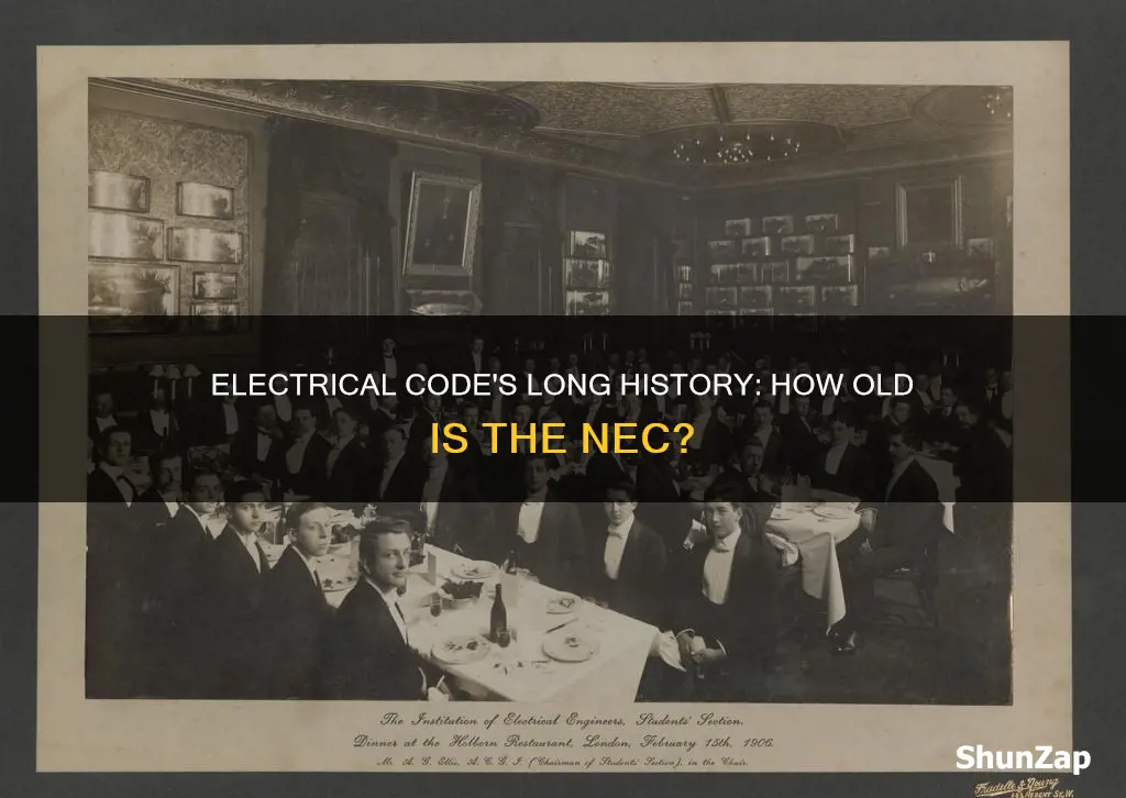 how old is the national electrical code