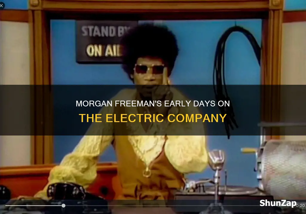 how old was morgan freeman in the electric company