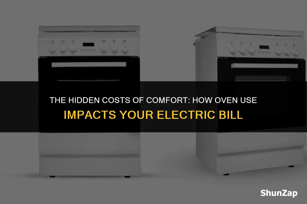 how oven use increase electric bill