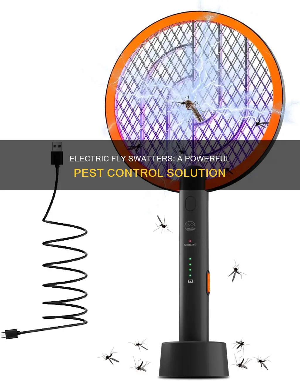 how powerful is an electric fly swatter