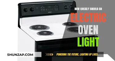 Electric Oven Lights: Quick Start Guide
