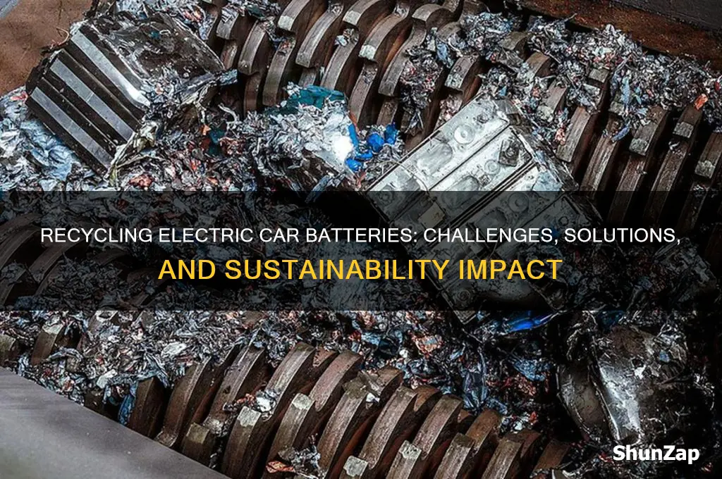how recyclable are electric car batteries
