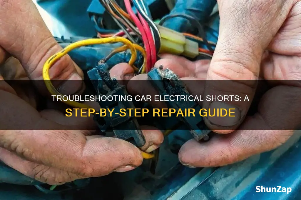 how ro fix an electric short in your car