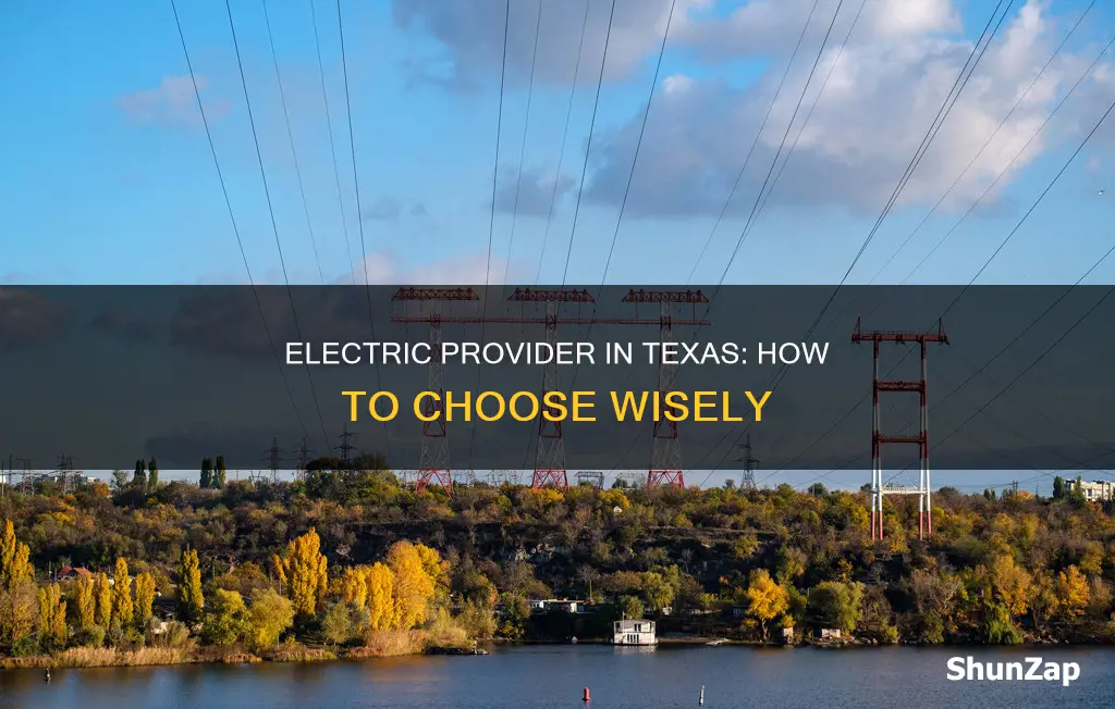 how ro pick electric provider in texas