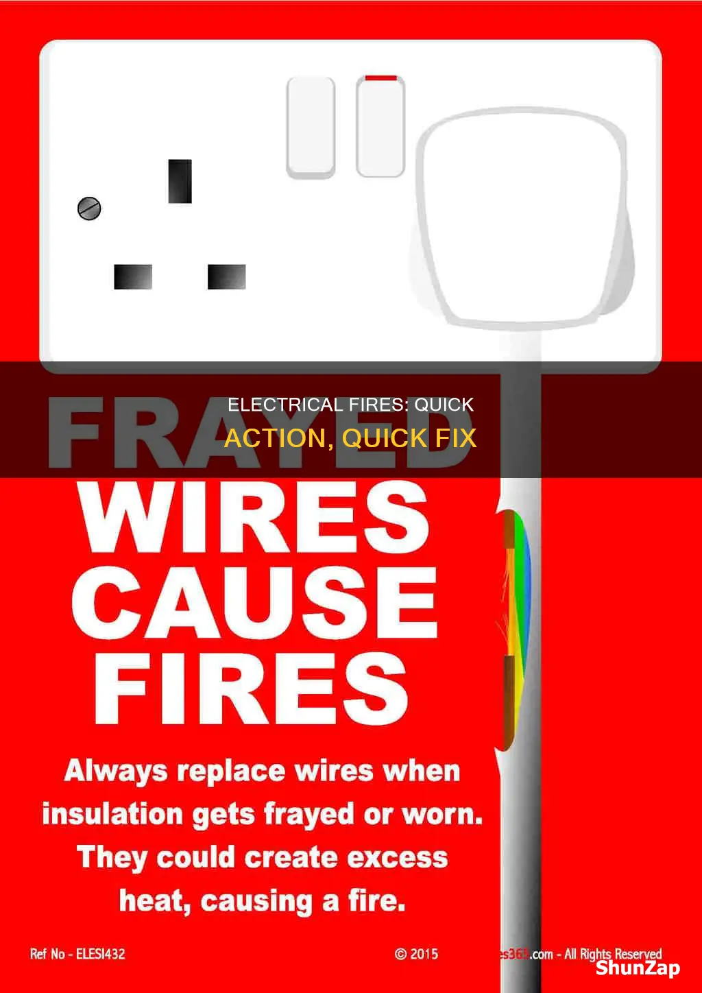 how ro put out an electrical fire