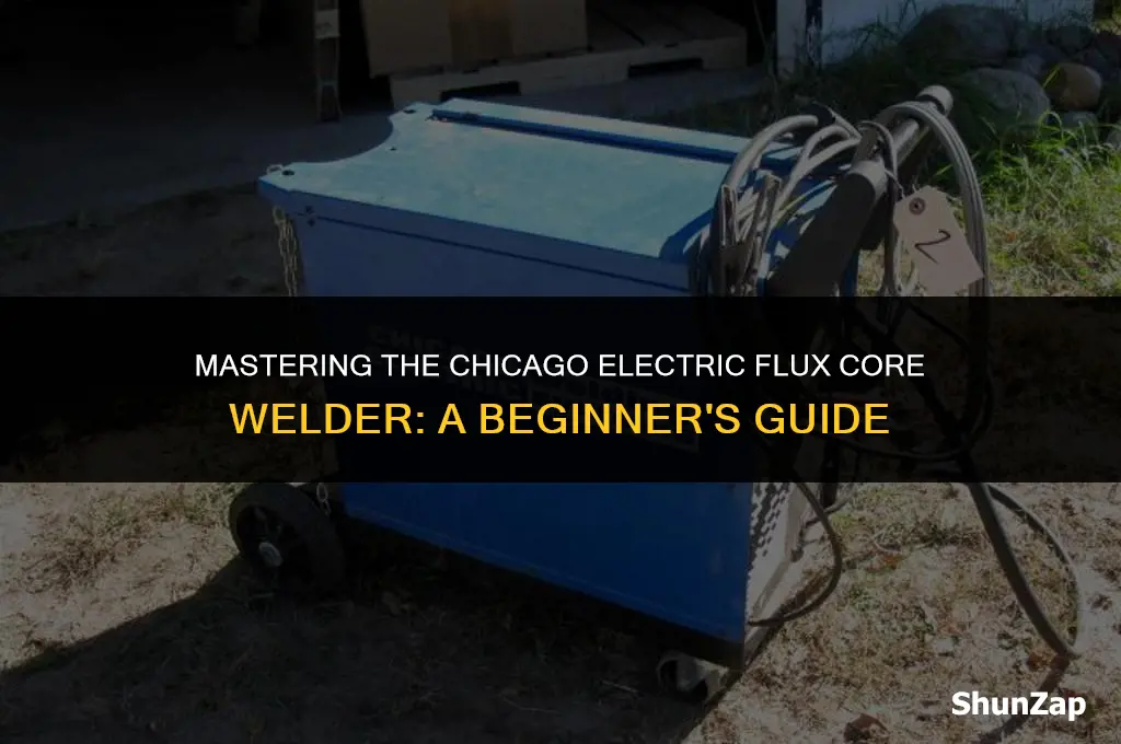 how ro use chicago electric flux core welder