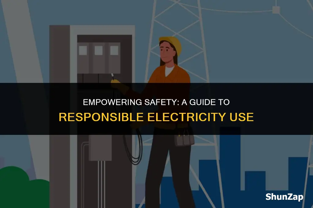how should you use electricity safely