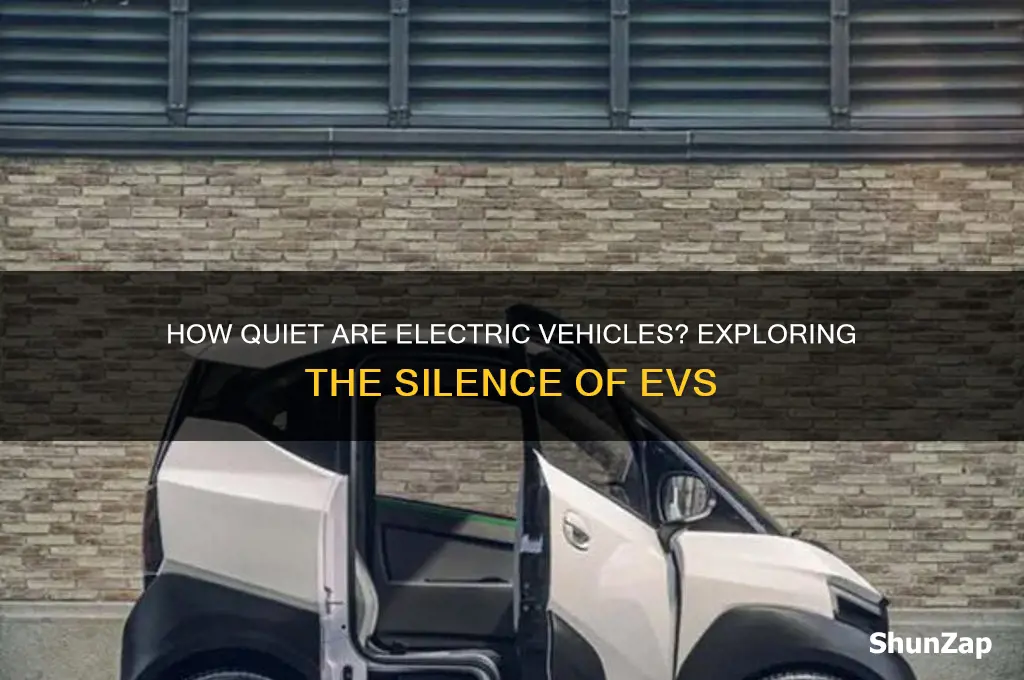 how silent are electric cars