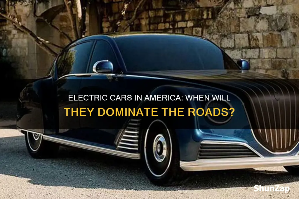 how soon will electric cars be popular in america