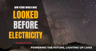 Starry nights before electricity: A forgotten wonder