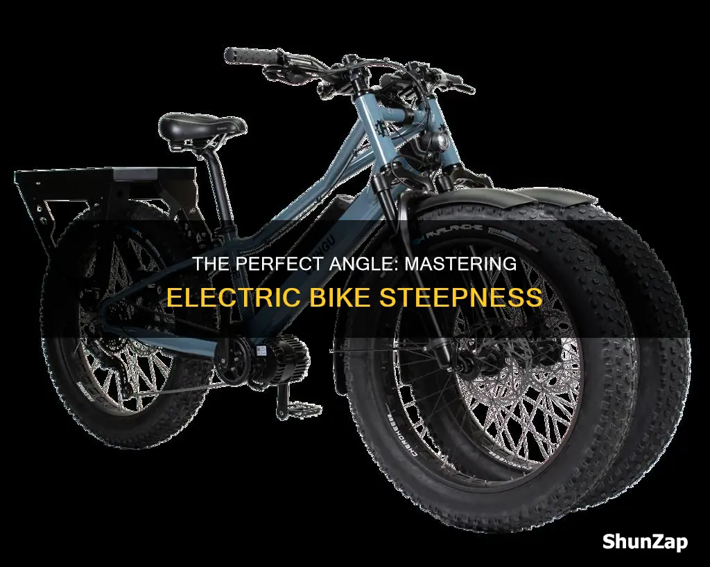how steep for electric bike