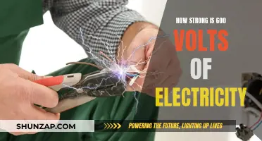 Understanding the Power of 600 Volts: A Force to Reckon With