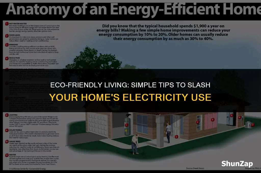 how t reduce electricity use in your home