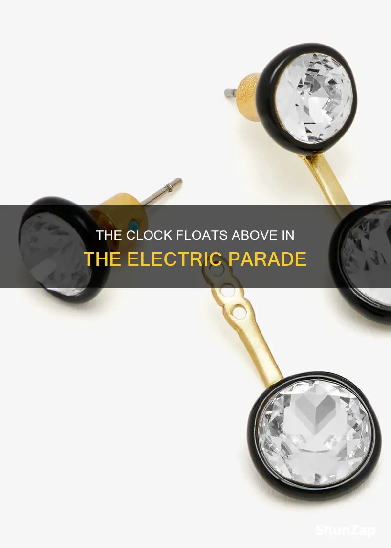 how tall is clock float electric parade