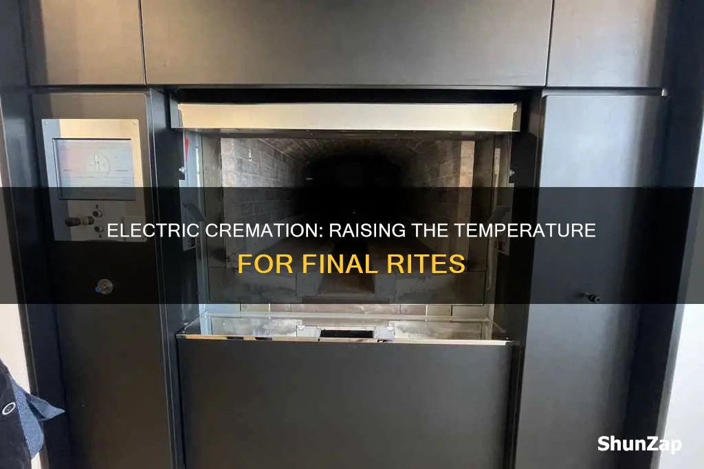 how temperature is raised in electric cremation