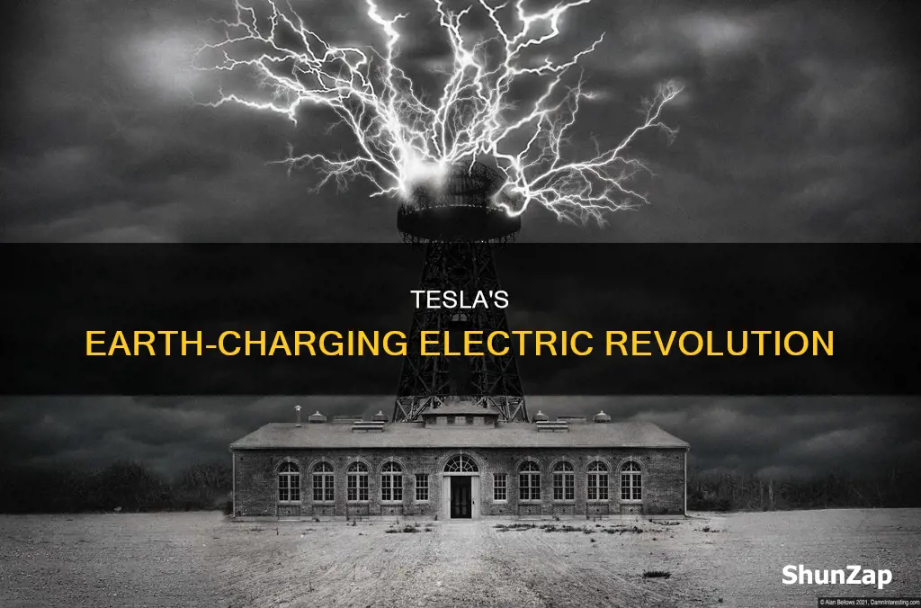 how testla made electric from the earth