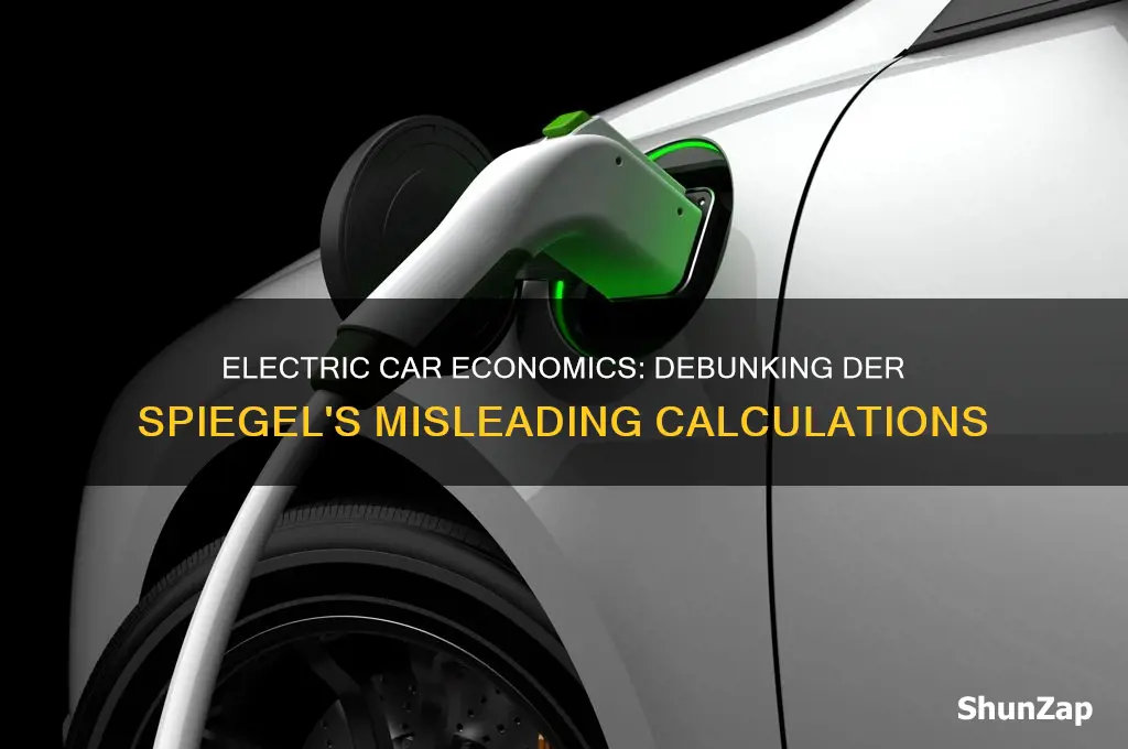 how the electric car is badly calculated der spiegel english