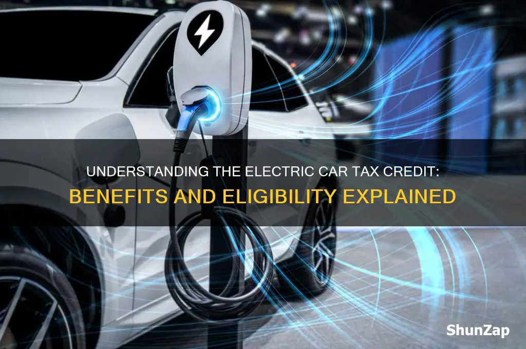how the electric car tax credit works