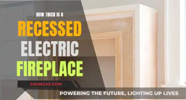 The Depth of Recessed Electric Fireplaces Explored