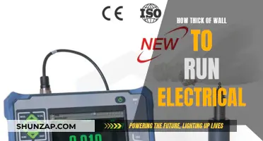 Electrical Safety: Wall Thickness for Wiring