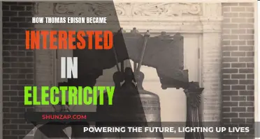 Thomas Edison's Spark of Electricity Interest
