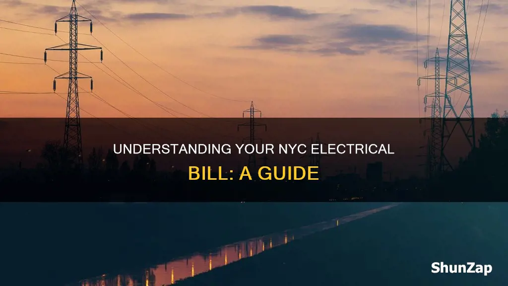 how ti read an electrical billin nyc