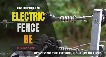Electric Fence Tension: How Tight is Too Tight?