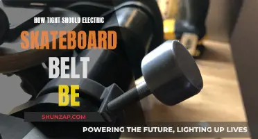 Electric Skateboard Belt: Finding the Right Tension