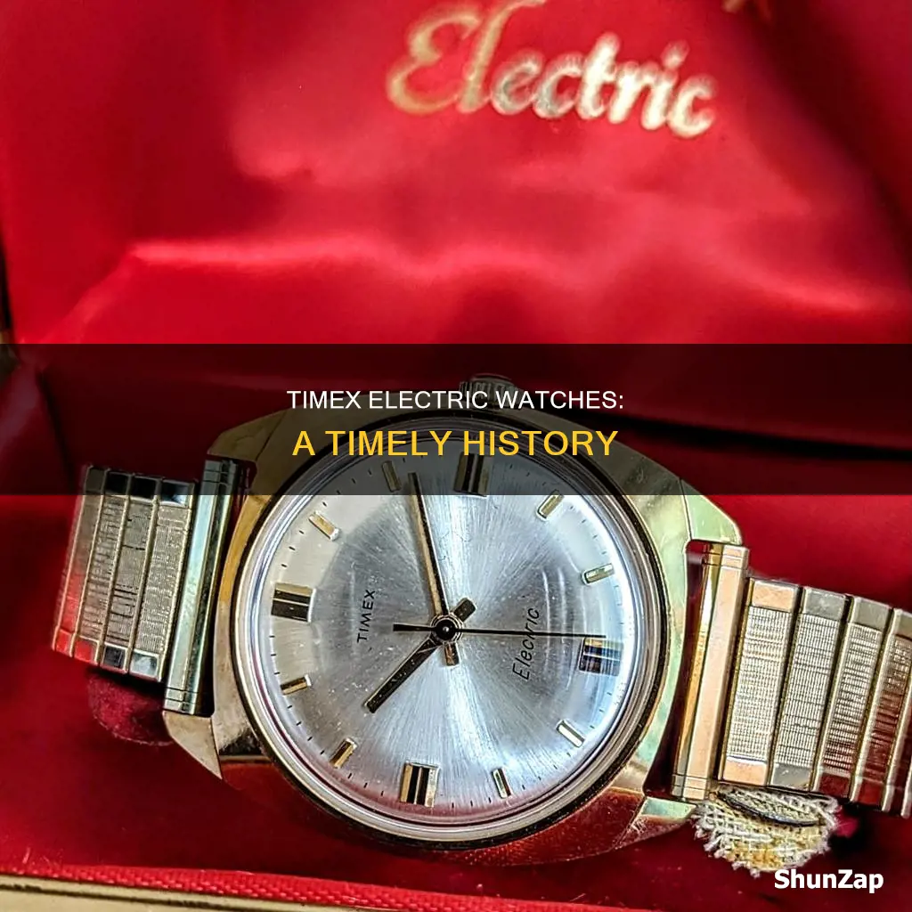 how times electric watches timex electric watches