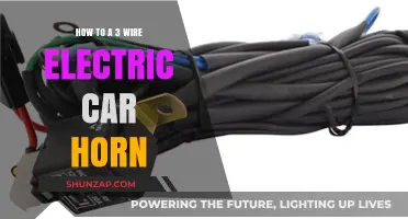 Wiring a 3-Wire Electric Car Horn: A Step-by-Step Guide