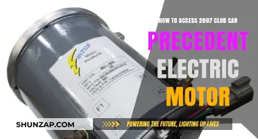 Accessing Your 2007 Club Car Precedent Electric Motor: A Step-by-Step Guide