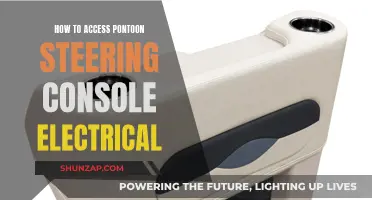 Accessing Your Pontoon's Steering Console Electrical: A Guide