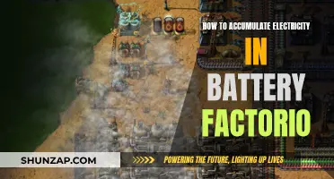 Storing Excess Electricity in Batteries, Factorio Style