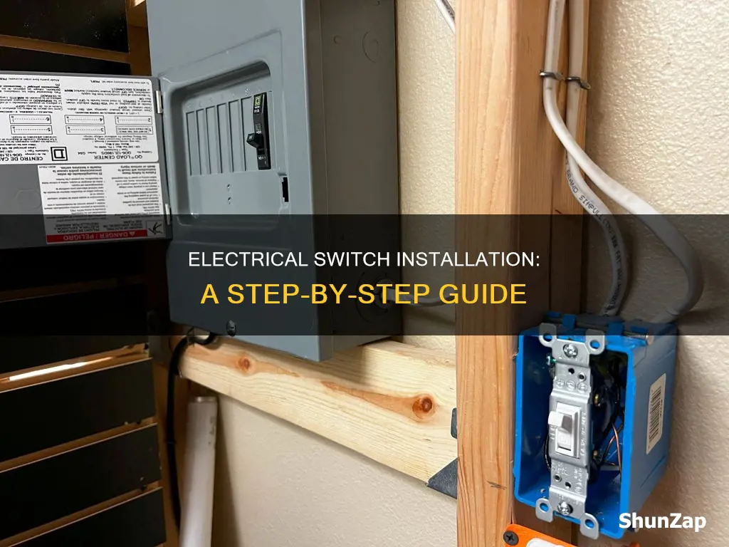how to add a new electrical switch