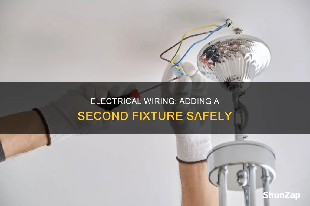 how to add a second electrical fixture