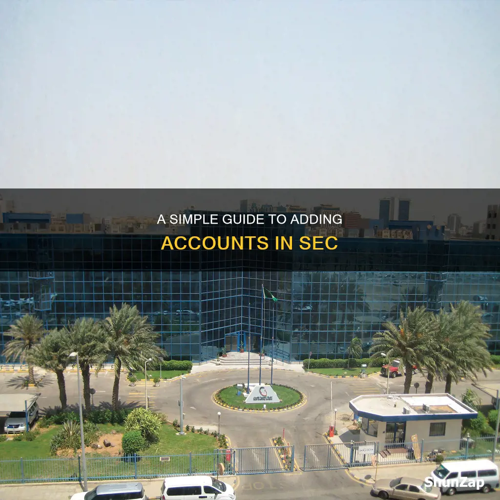 how to add account in saudi electricity company