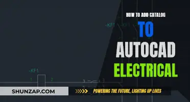 Creating a Catalog in AutoCAD Electrical: A Step-by-Step Guide